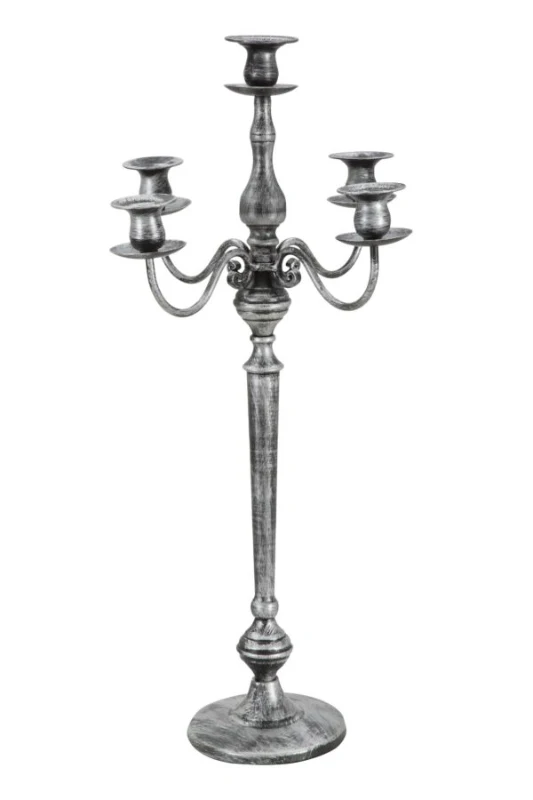 Porta Candela 5 Fuochi Industry Cm Ø 35.5X66