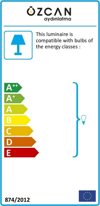 Homemania Lampada A Sospensione Elegant Triangolo Bianco W35xD35xH120 cm