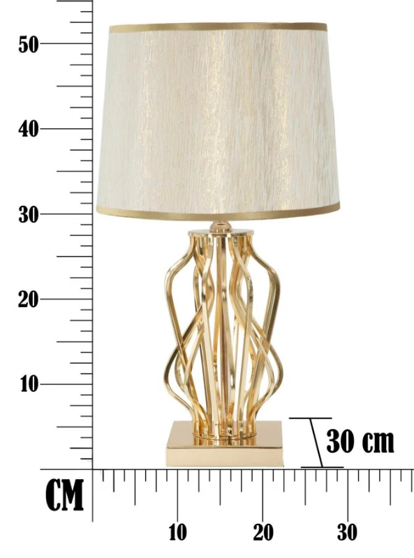 Lampada Da Tavolo Glam X Cm Ø 30X52