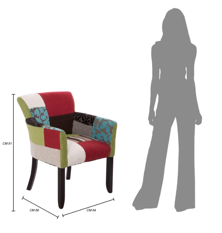 Poltrona Moradabad Cm 64X66X81