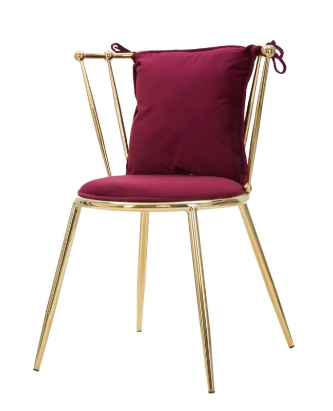 Sedia Glam Backy Cm  57X59X79(Seat Height Cm 49 )