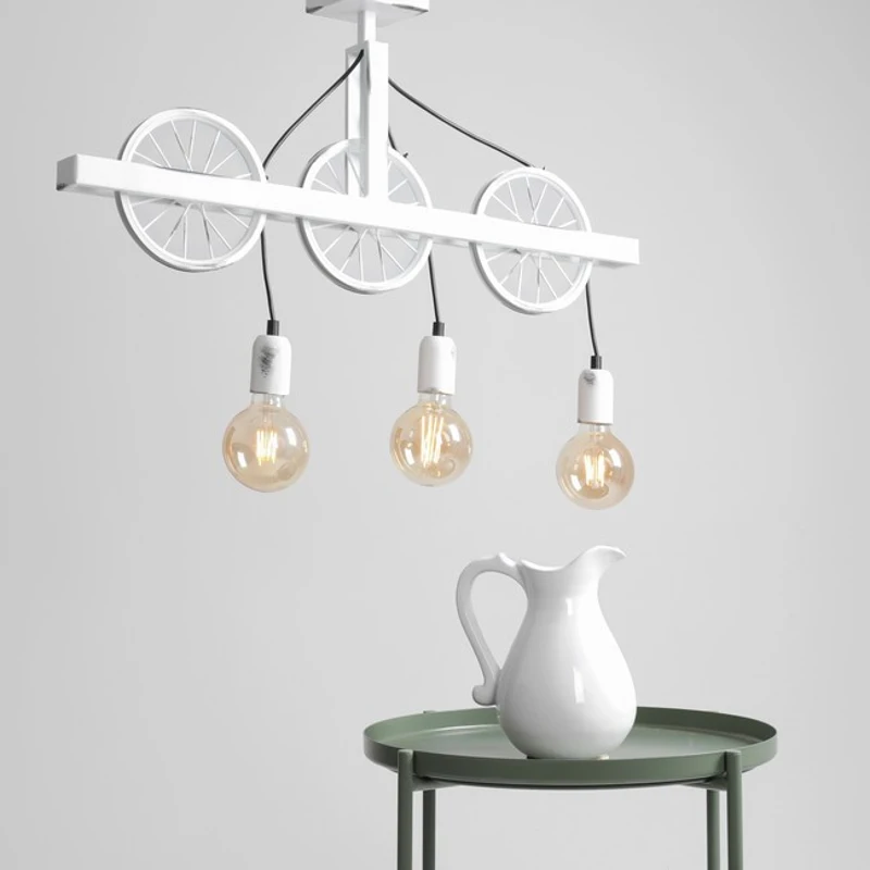 Homemania Lampada A Sospensione Hydra W73xD10xH45 cm Bianco