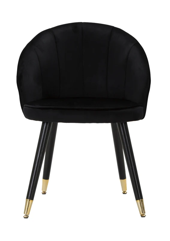 Sedia Loty Nera Cm 57X58X80