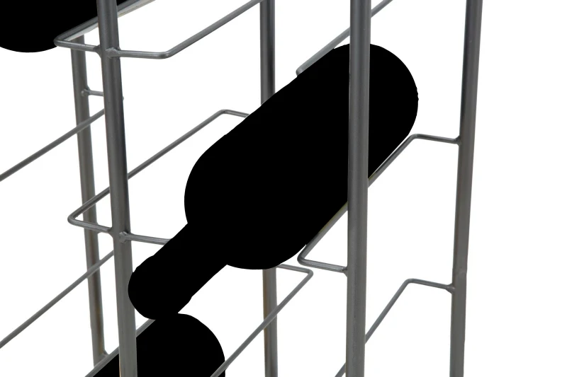 Porta Bottiglie Rack Rett. (10 Posti) Cm 28X23X67