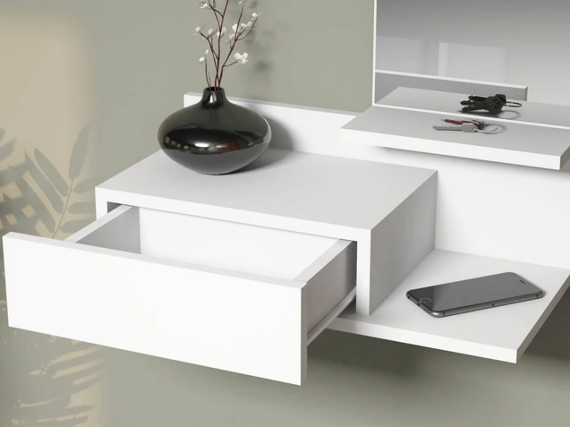 Homemania Mobile Ingresso Mode W60xD29,8xH80 cm Bianco