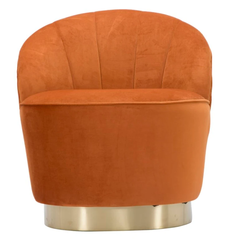 Poltrona Sopy Ruggine Cm 67X71X70