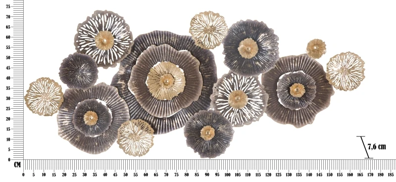 Pannello In Ferro Browny -A- Cm 167,6X7,6X73,5