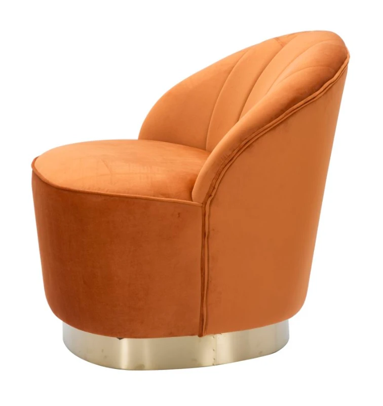 Poltrona Sopy Ruggine Cm 67X71X70