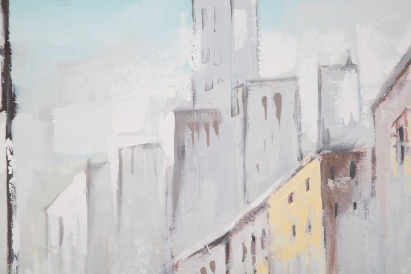 Dipinto Su Tela Rain Paris -B- Cm  100X3X100                        