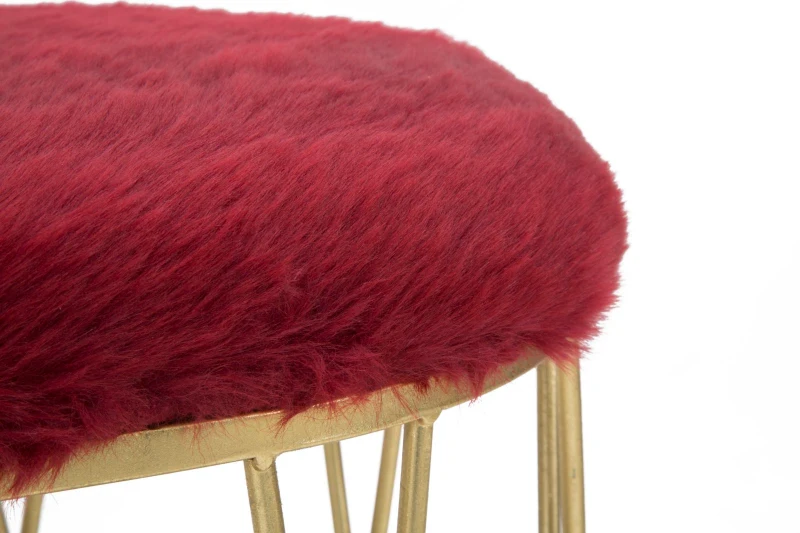 Panca Amelie Bordeaux Cm 91.5X40.5X46