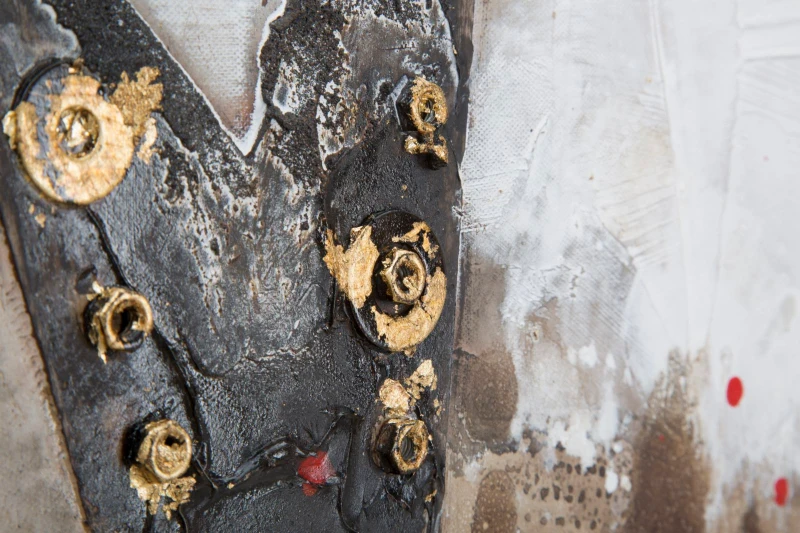 Dipinto Su Tela Guitars Arty Cm 120X3.5X90