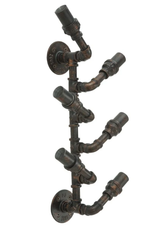 Porta Bottiglie Da Muro Manhattan 6 Posti Cm 27X15X55