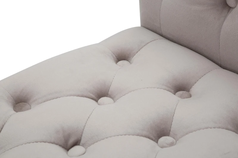 Panchetta Paris Grigia/Gold Cm 120X40X60