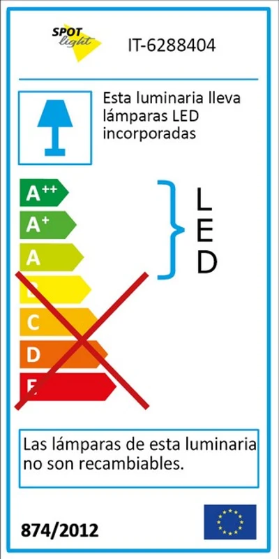 Homemania Lampada Ad Incasso Live Bianco W7xD3,6xH7 cm