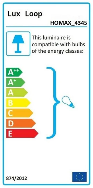 Homemania Lampada A Sospensione Hydra W73xD10xH45 cm Bianco