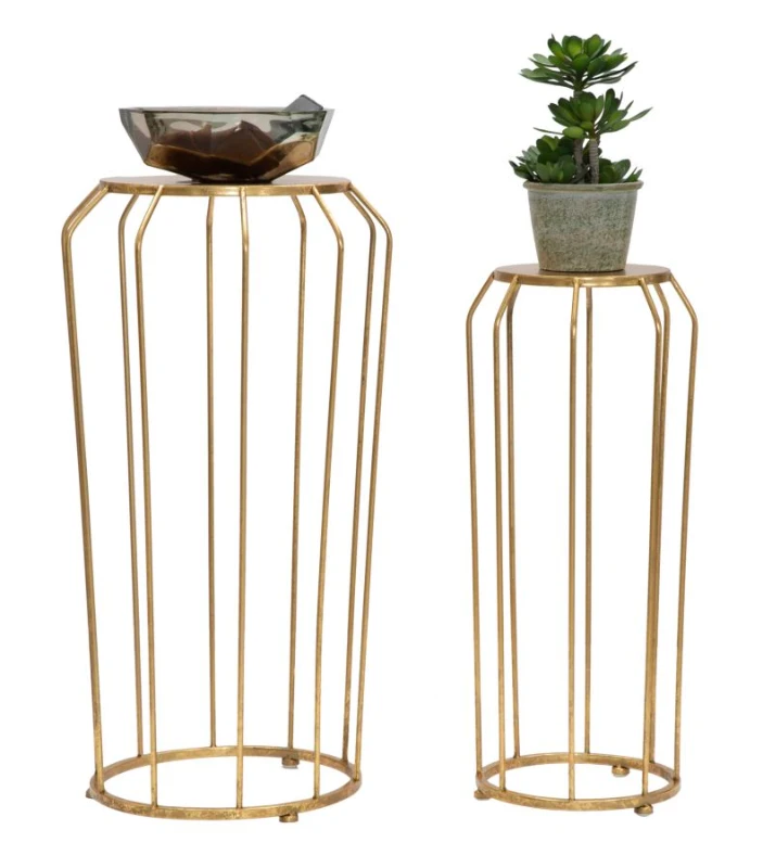 Tavolinetti Thing Coppia Cm Ø 38X70-26,8X60