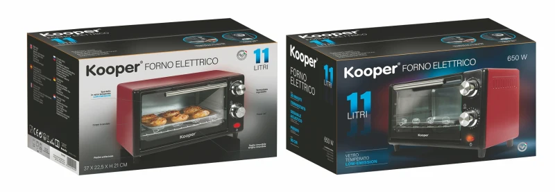 Kooper Forno 11 Lt 650 W Rosso