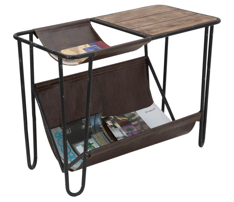 Tavolinetto Porta Giornali Simply Cm 83.5X42X61