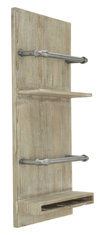 Porta Bottiglie-Bicchieri Tube Verticale Cm 34X12X76
