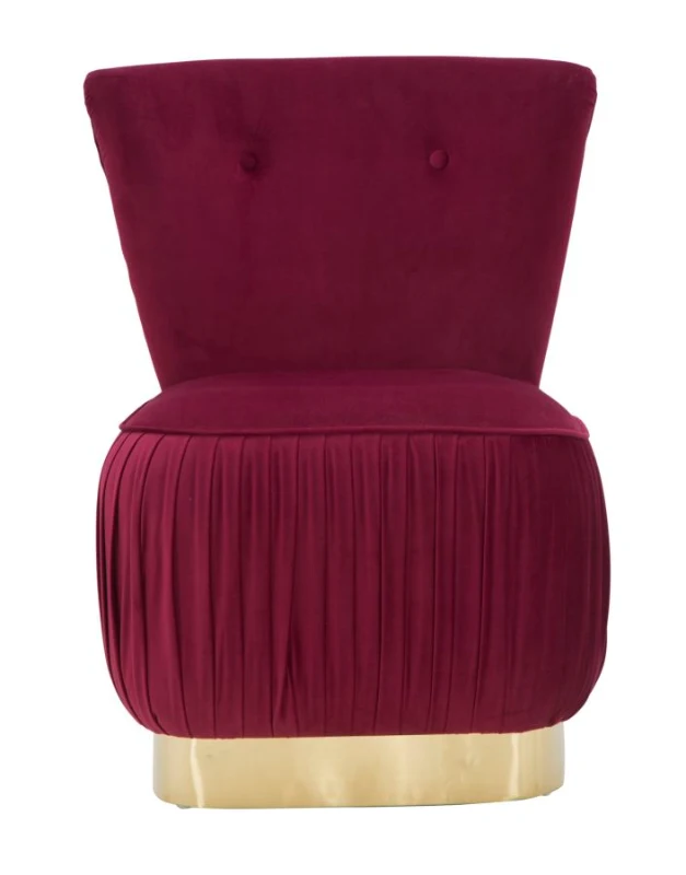 Poltrona Lady Bordeaux Cm 60X55X79