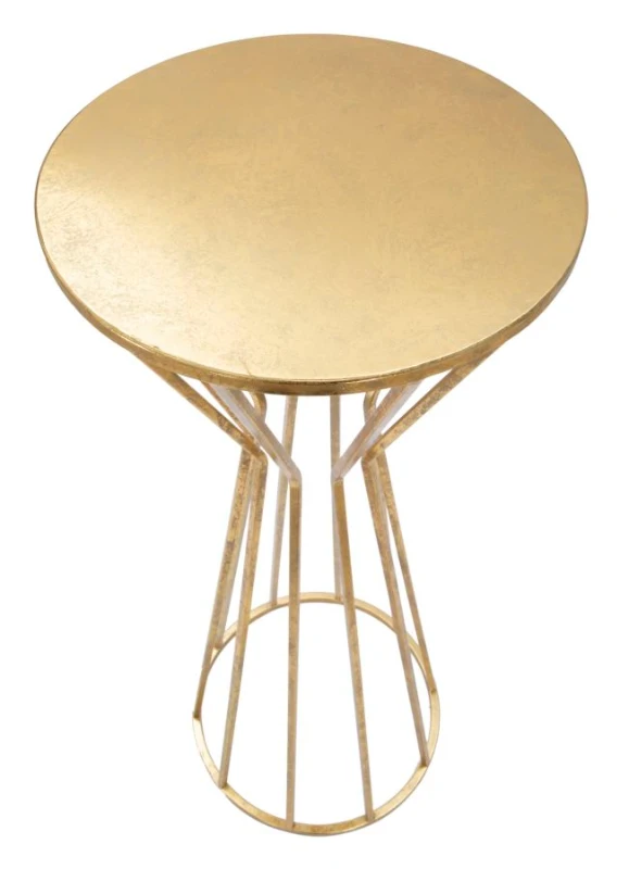 Tavolino Porta Telefono Stick Glam Cm Ø 38X100