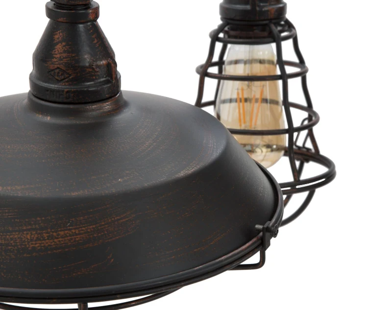 Lampadario Manhattan 7 Luci Cm 111X48X58