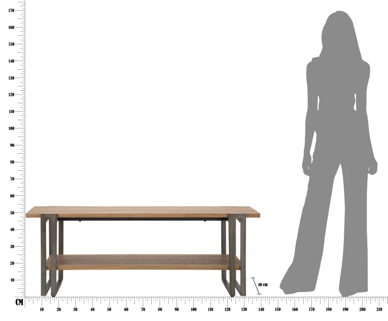 Porta Tv Enfield Cm 140X40X50