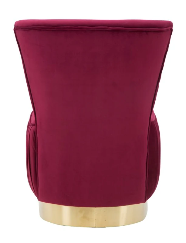 Poltrona Lady Bordeaux Cm 60X55X79