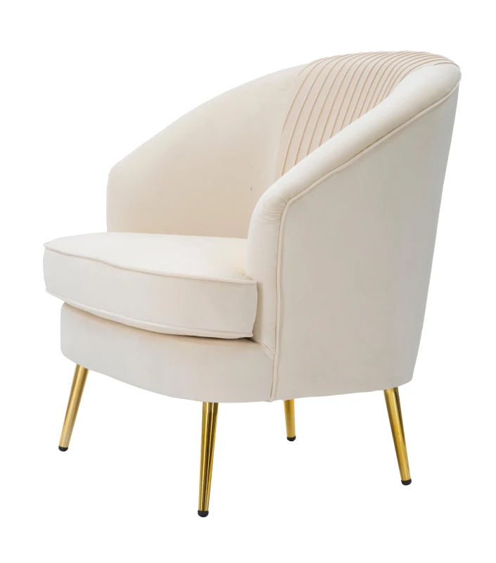 Poltrona Loxy Crema Cm 68X72X80