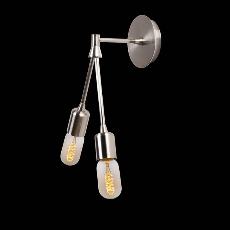 Homemania Lampada A Parete Duos W17xD17xH35 cm Satine