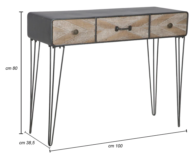 Console Oklahoma Cm 100X38.5X80