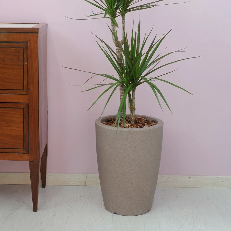 Farmet New Hydra Vaso Tondo Cm 50 Avana ø 36 h 50