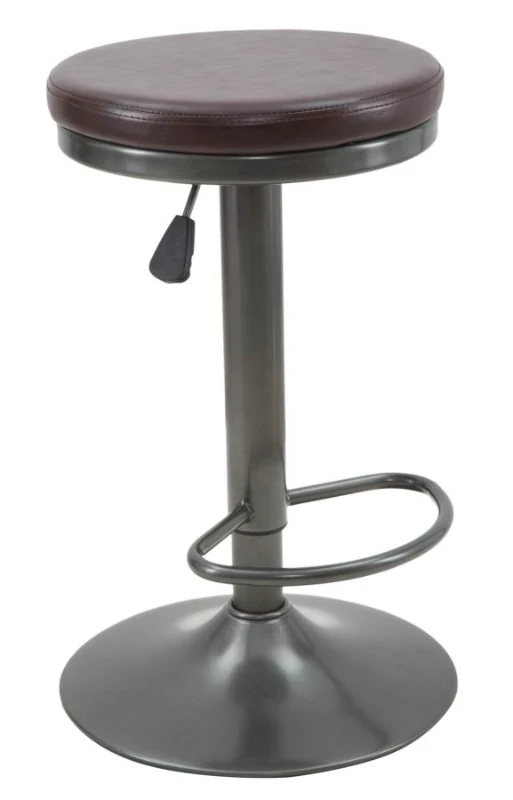 Sgabello Imbottito Round Ø Cm 38X60-82