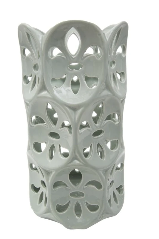 Vaso Porcellana Petal Bianco Ø Cm 14X25.5 