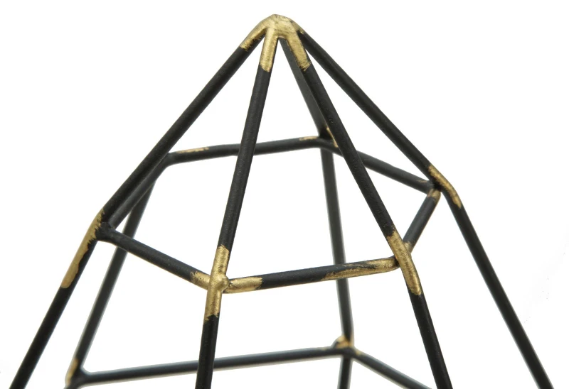 Porta Candela Bright Piramid Cm 15X13X29