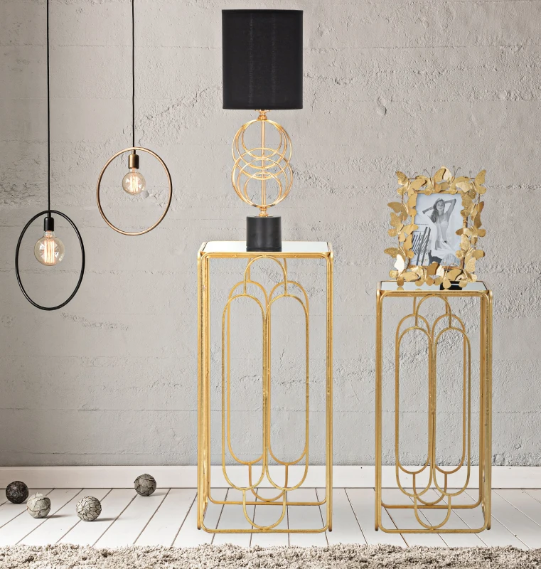 Lampada Da Tavolo Circly Cm Ø 22,5X65