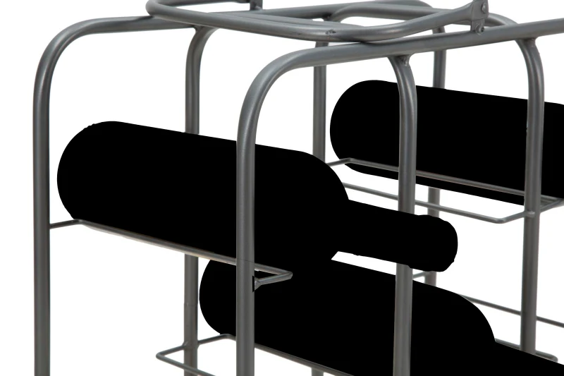 Porta Bottiglie Rack Quadrato (9 Posti) Cm 40X23X47.5