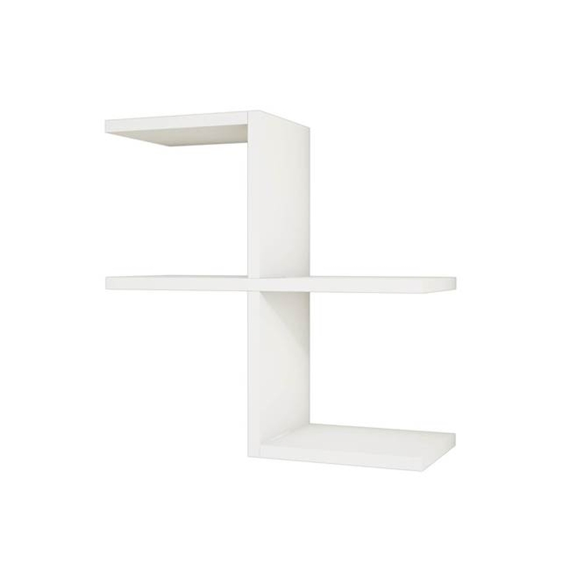 Homemania Mensola Swan W50xD20xH50 cm Bianco