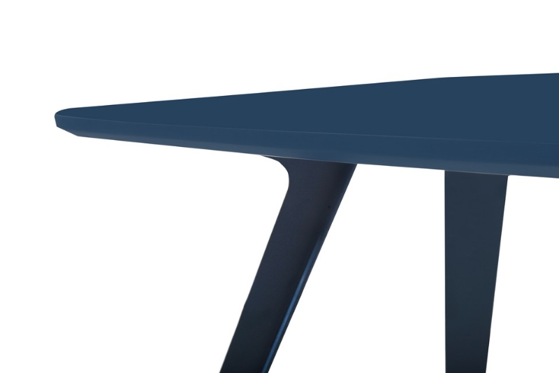 Homemania Tavolo Mizar W140xD80xH75 cm Blu Scuro