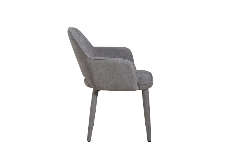 Homemania Sedia Cassiopea Grigio Chiaro