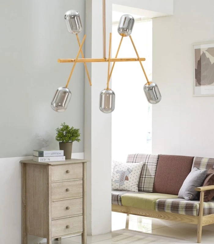 Lampadario Glam Galaxy Cm 100X10X80