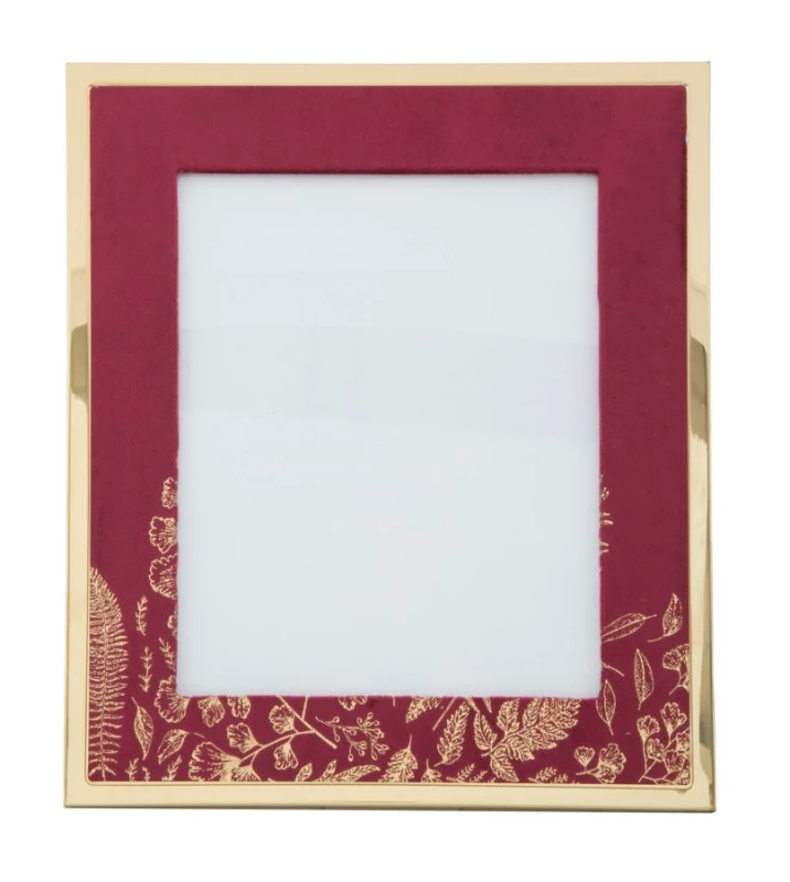 Cornice Glam Bordeaux Cm 28X1.5X33.5(Misura Interna Cm 20X25) 