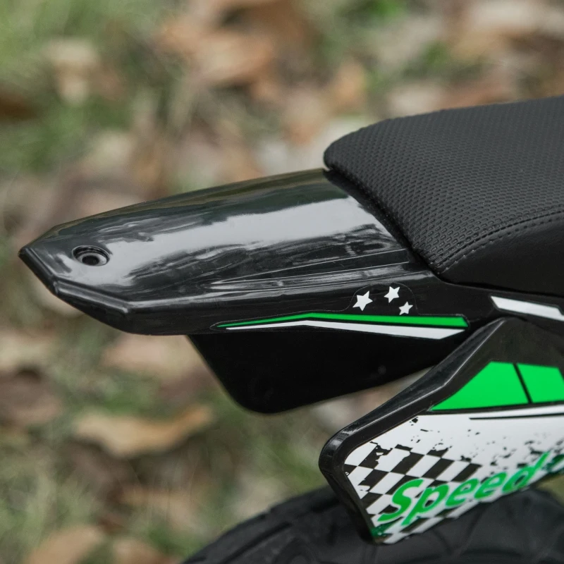 HOMCOM 12" Kids Balance Bike, No Pedal Training Bicycle w/ Air Filled Tyres, Soft Handlebar, PU Seat, for Ages 3-6 Years Gift for Boys Girls - Green