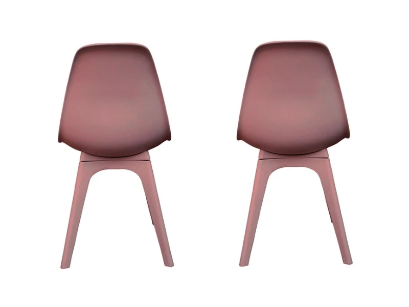 Homemania Set di 2 Sedie Carina Viola