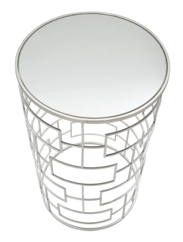 Tavolino Porta Telefono Ice Cm Ø 40X70 