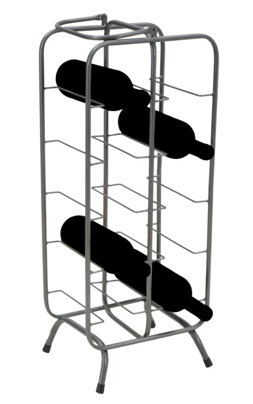 Porta Bottiglie Rack Rett. (10 Posti) Cm 28X23X67