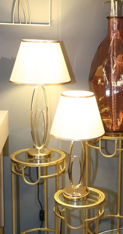 Lampada Da Tavolo Glam Flush Cm Ø 24X47