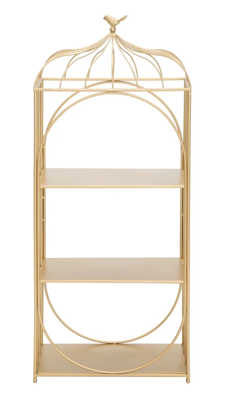 Gabbietta Da Muro Con Mensole Cm 38X22X92