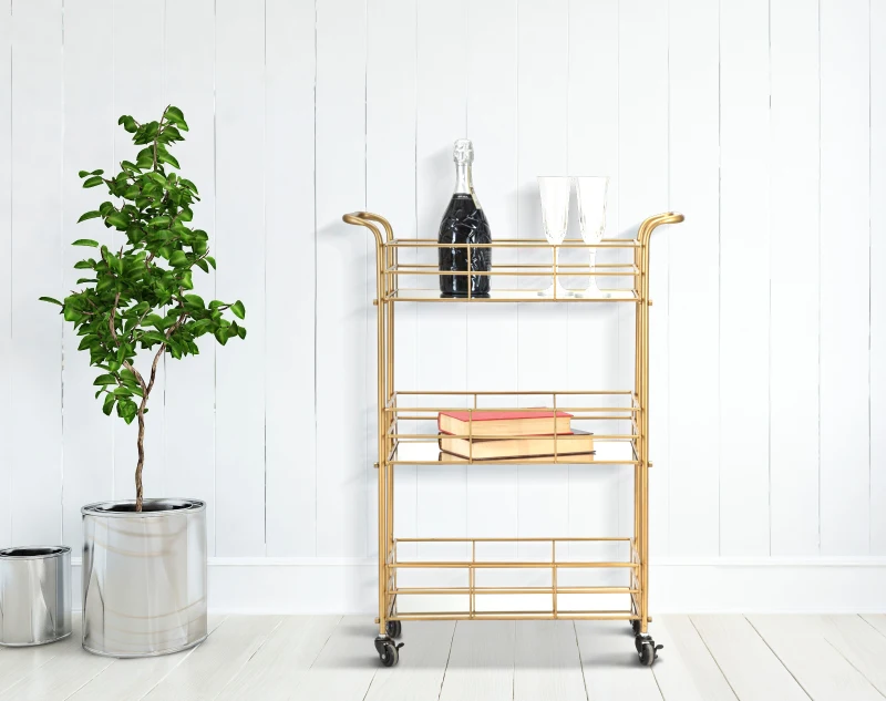 Carrello Glam Ret. Cm 60X30.5X80