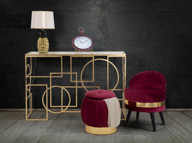 Sedia Mini Paris Bordeaux Cm Ø 45X62